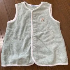 familiar ミントグリーン ベスト 60-90