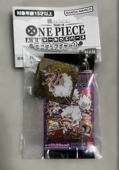 ONE PIECEミニチュアチャームBANDAI NAMCO ルフィギア5 ニカ
