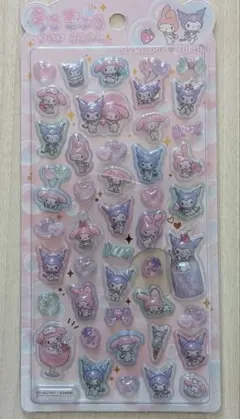 うるちゅるポップシール マイメロ&クロミ