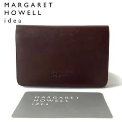 新品★マーガレットハウエル★ベンジャミン名刺入れカードケース★ブラウン茶のサムネイル