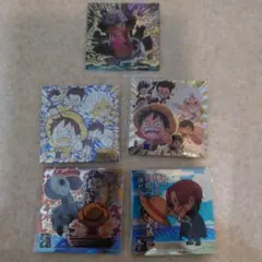 ワンピース ウエハースシール 5枚セット
