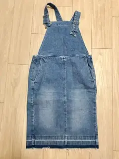 デニム サロペット ジャンパースカート