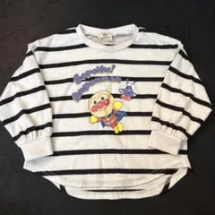 アンパンマン ストライプTシャツ