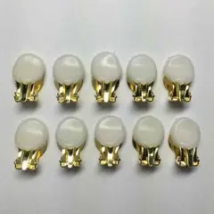 バネ式イヤリング♡10個５ペア