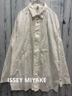 ISSEY MIYAKE MEN プリーツ加工 ヘンリーネックTシャツ 2 - メルカリ