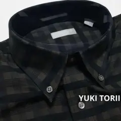 未使用 YUKI TORII ユキトリイ カジュアル シャツ 長袖 チェックのサムネイル
