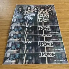 LE SSERAFIM unforgiven ポストカード