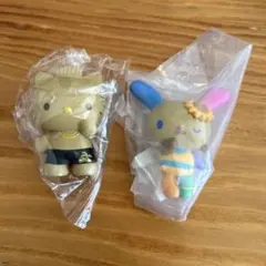 サンリオ　みんなでバカンスフィギュア　ガチャ ディアダニエル　ウサハナ