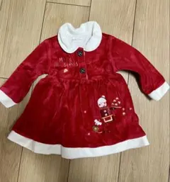 【Mamas & Papas】※最終値下げ 美品 クリスマスドレス 9-12ヶ月