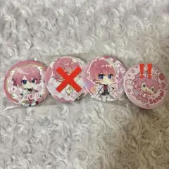 さとみ 缶バッジ アリツア 前半 デフォ - メルカリ
