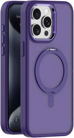 iPhone15 Pro Max スマホケース 携帯 紫 パープル 6.7インチ