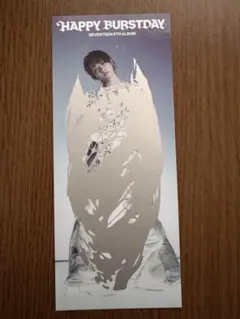 HAPPY BURSTDAY ディノ スクラッチカード　SEVENTEEN