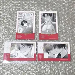 もっと可愛くなっていい アニカフェDECOTTO 箔推しカード4種 剣崎&真中