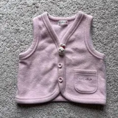 ◎おすすめ◎ベスト　フリース　女の子　KPmimi ケーピー　うさぎ
