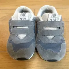 記名なし　New Balance 313 グレー スニーカー　15.5