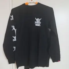 VANS　バンズ　ヴァンズ　ロンT　パイレーツ　長袖　ブラック　BMX　スケート