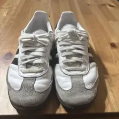 adidas Samba ホワイト/ブラック 箱付き