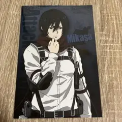 ④ 進撃の巨人 10th ミカサ ポストカード