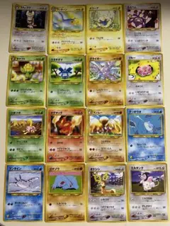 【ポケモン】旧裏まとめ売り✨ランターン、ツボツボなど16枚セット！！