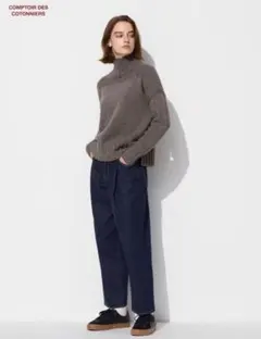 【UNIQLO】コントワーデコトニエ・タックテーパードジーンズ・S