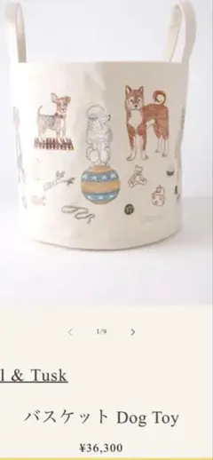 Coral & Tusk トイバスケット　小物入れ