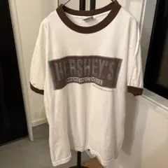 ハーシーズチョコVintage【HERSHEY'S】リンガーTシャツ　ビンテージ