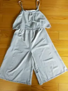 ikka グレー オールインワン 160
