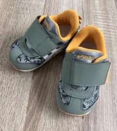 美品　asics 恐竜　スニーカー アイダホ BABY KT-ES D