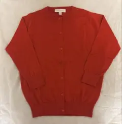 JOHN SMEDLEY カーディガン レッド Lサイズ - メルカリ