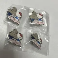 サンリオキャラクター　ご当地ピンズコレクション　松島　仁王島　キティ 4個セット
