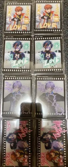 にじさんじ3SKM ×セブンイレブン　オリジナルクリアカード 全4種×2セット