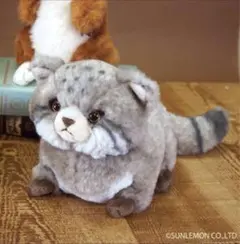 サンレモン フラッフィーズ マヌルネコ S ぬいぐるみ タグ付き