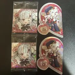 イタジャガ　ホロライブ　vol.5キラステッカー　百鬼あやめ　4枚セット