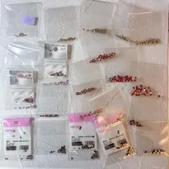 SWAROVSKI ストーンセット/ローズゴールド・ライトシャム・ルビー・ダーク