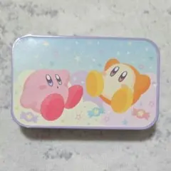 星のカービィ スライド缶 ワドルディ　カービィ 小物入れ 缶ケース バレンタイン