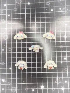 ネイルパーツ　キャラクター　デコ　シナモン　シナモロール　サンリオ