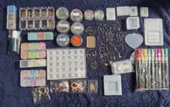【まとめ売り】レジン用品、素材など【未使用あり】
