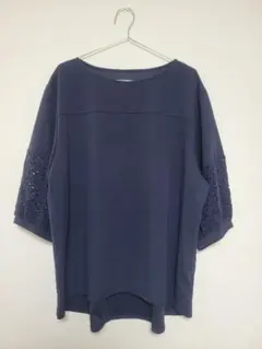 大きいサイズ　レディース　ジョーゼット地トップス　5L　ノアンヌ