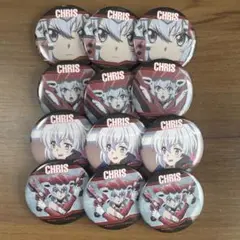 雪音クリス缶バッジ 12個セット