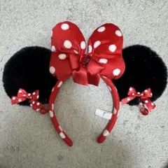ディズニー カチューシャ ミニー イヤリング ピアス