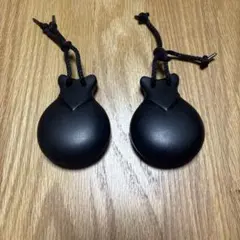 フラメンコ用 カスタネット パリージョ 黒