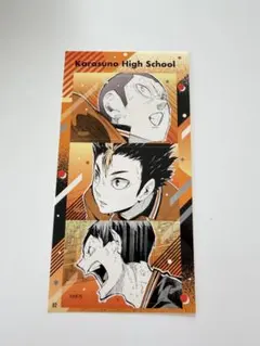 ハイキュー　シールプリントコレクション　烏野高校