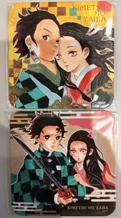 竈門炭治郎 竈門禰豆子 アートコースター