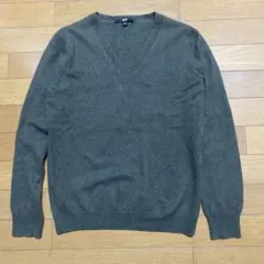 ユニクロ カシミヤ Vネック セーター M カシミア レディース ニット
