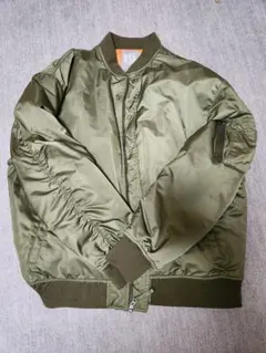 MA-1スタイル オリーブグリーンジャケット