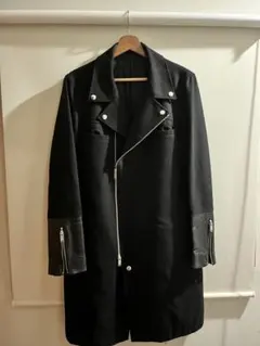 John UNDERCOVER 黒　ライダースコート