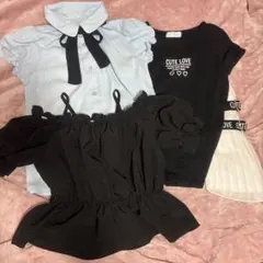 140cm 女の子 半袖 まとめ売り 夏服 SHEIN GU