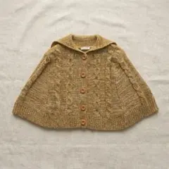 ポンチョ ニット カーディガン 森ガール フェアリーグランジ