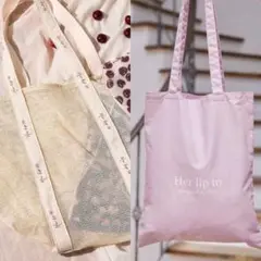 2点セット♡Herlipto ノベルティ トートバッグ