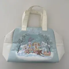 ダッフィー&フレンズ　ホワイトウィンタータイム　スーベニアランチケース　TDS